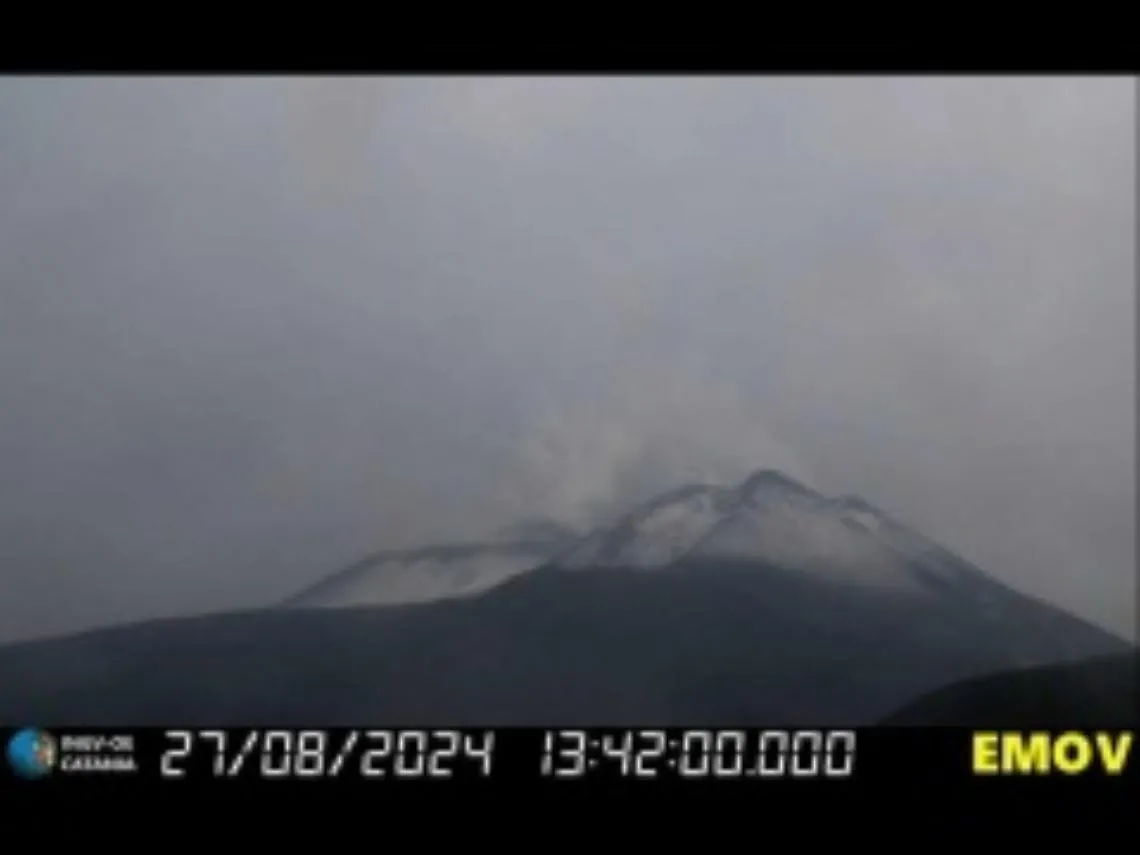 Gradi Ma Freddo e neve sulla vetta dell'Etna, ma a Catania fa 30 gradi - Prealpina